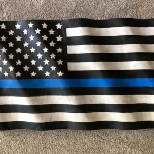blue line flag rich kirk